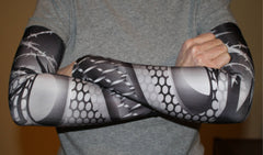 Barbed Wire-Chain Link Compression Sleeves
